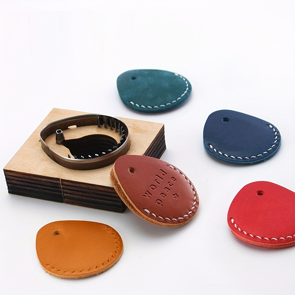  Simhoa Tag Pendant Template Cut Mould Leather Die