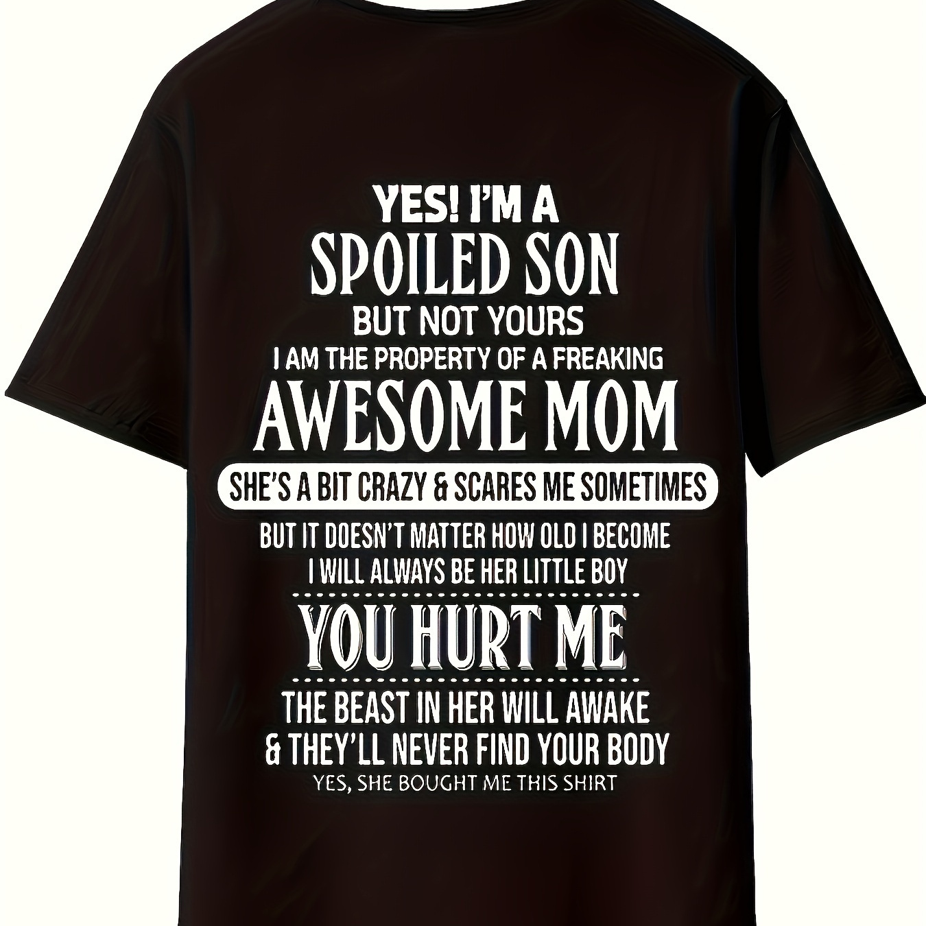 

Men's 3d Letter Print T-shirt - Casual & Stylish Short Sleeve, Breathable Polyester , Machine Washable