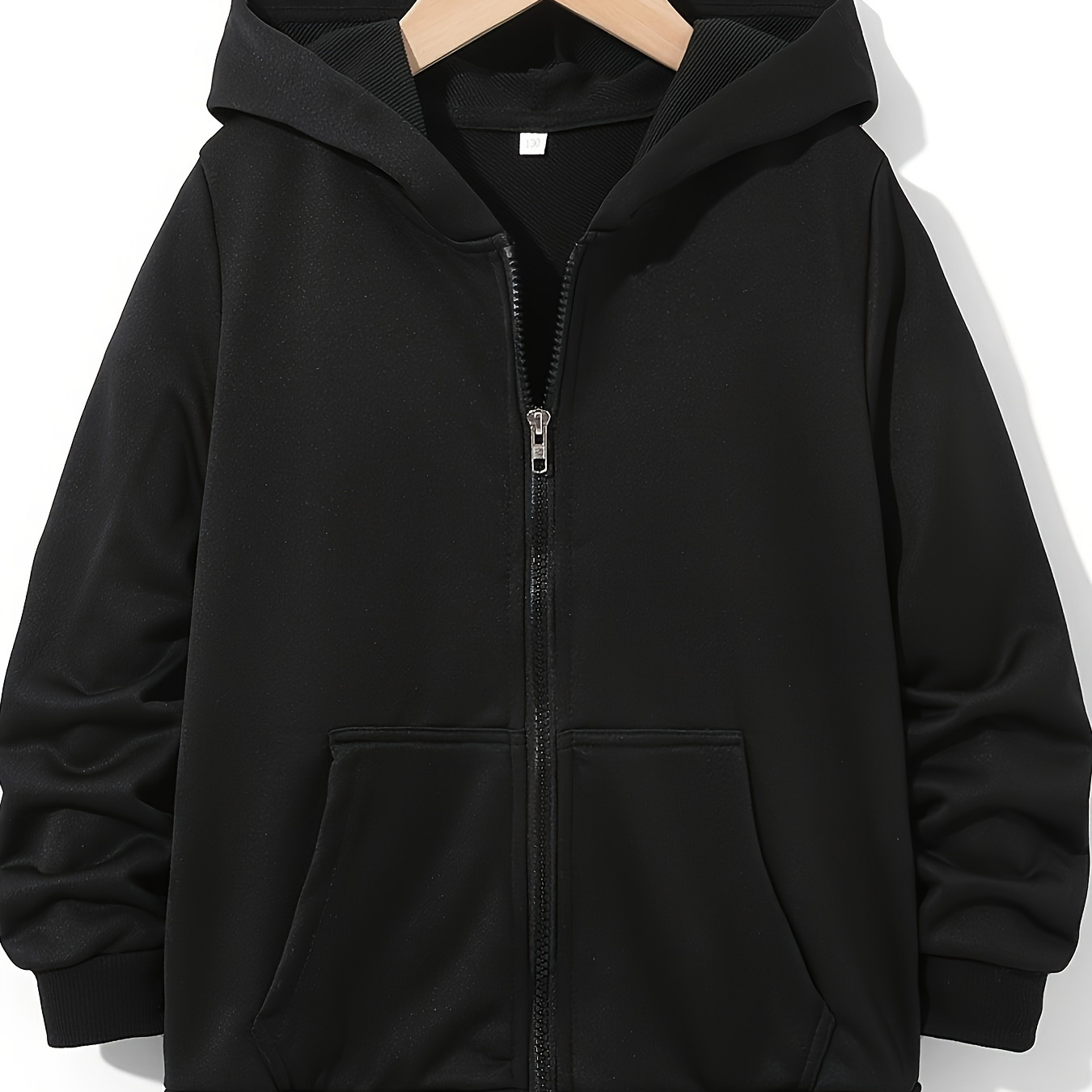 

Zipper Dual Pockets Hoodie, Casual Long Sleeve Hoodies Sweatshirt, Women's Clothing