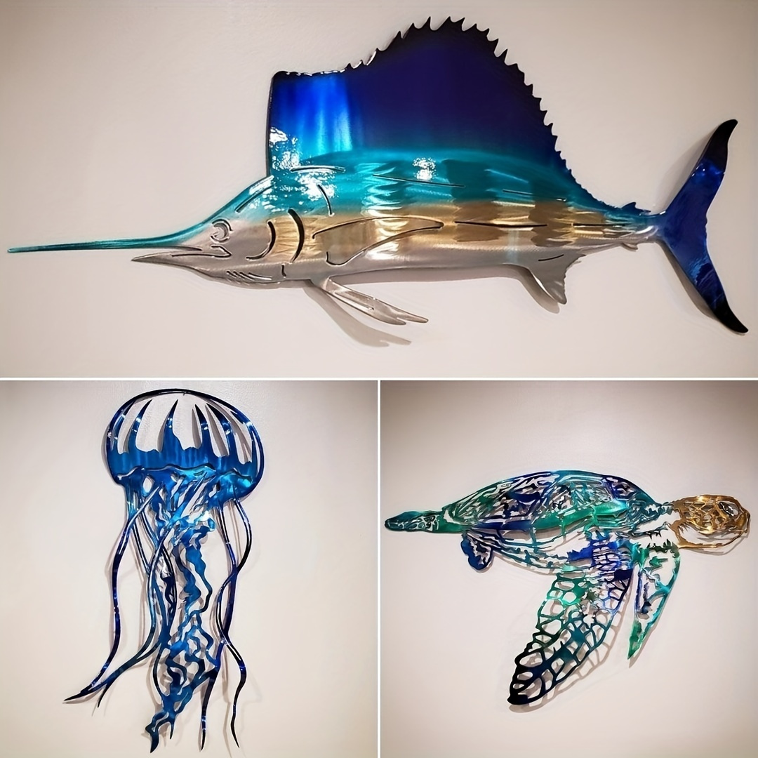 Fish Metal Art - Temu