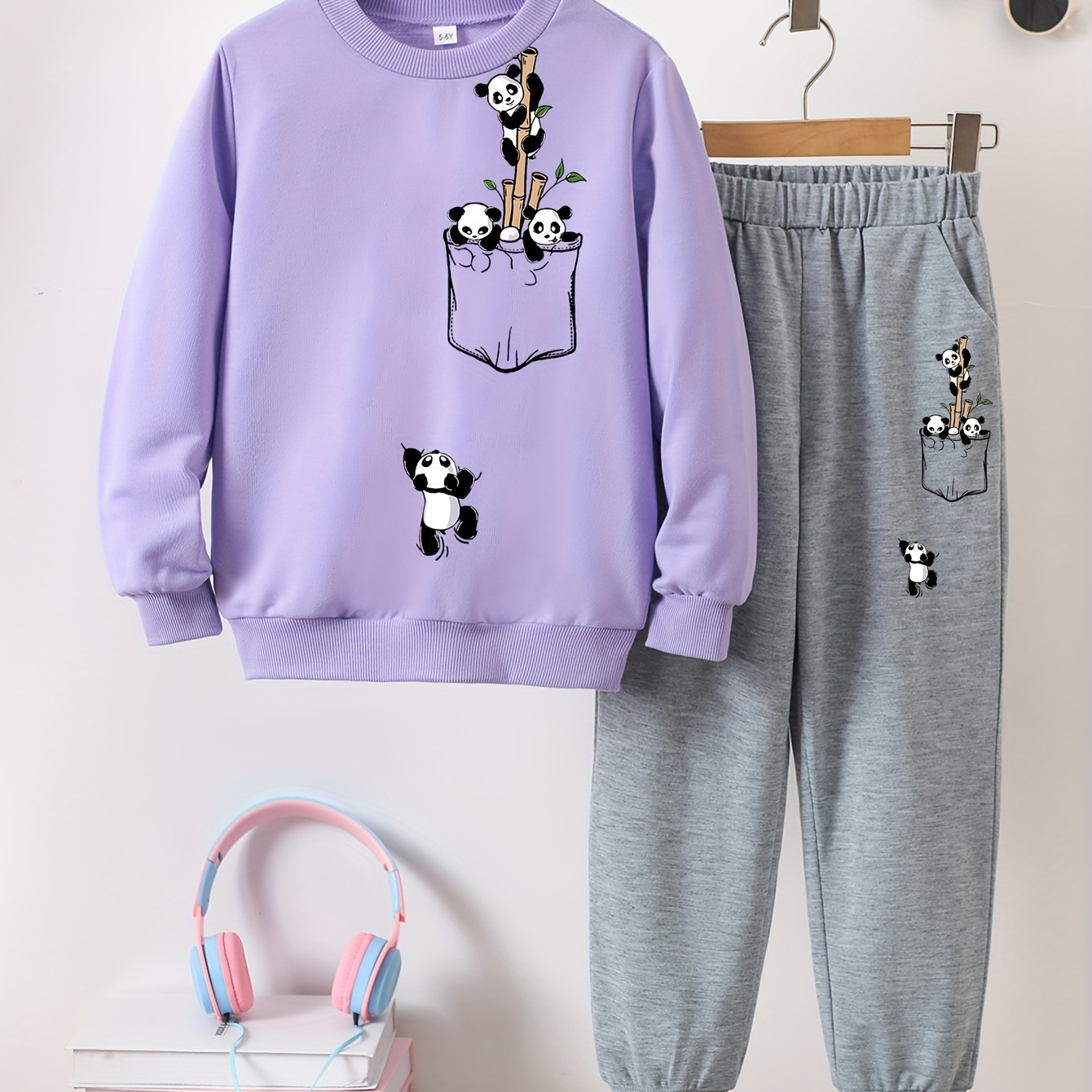 

' Sweatshirt & Set - Long Outfit For /fall, For