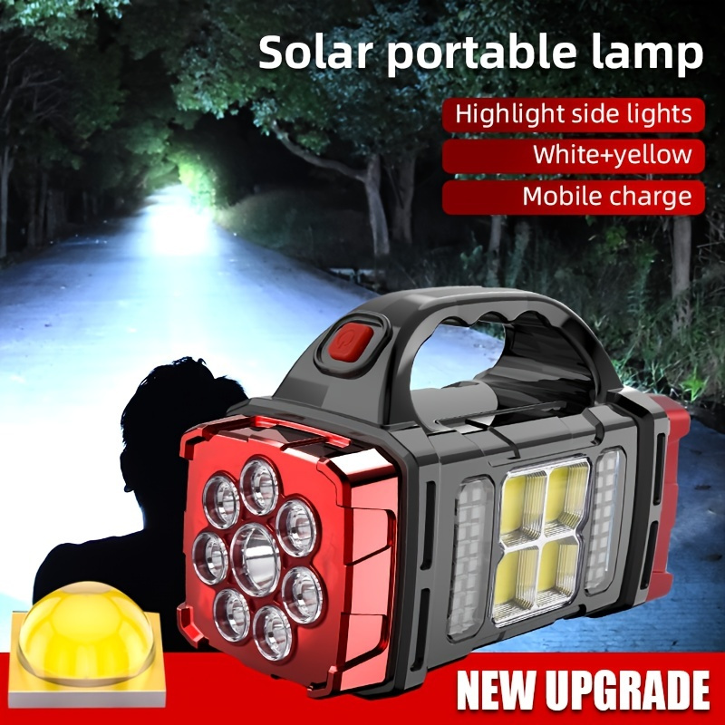 Multifunctional Led Solar Camping Light Bright Portable - Temu