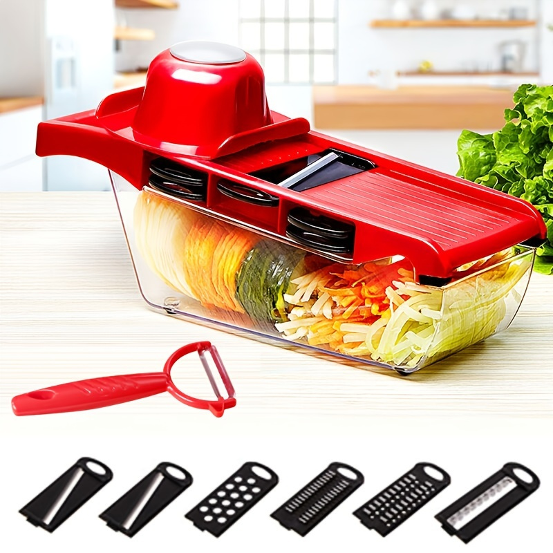 9in1 Vegetable Cutter Vegetable Slicer Multifunctional Fruit - Temu