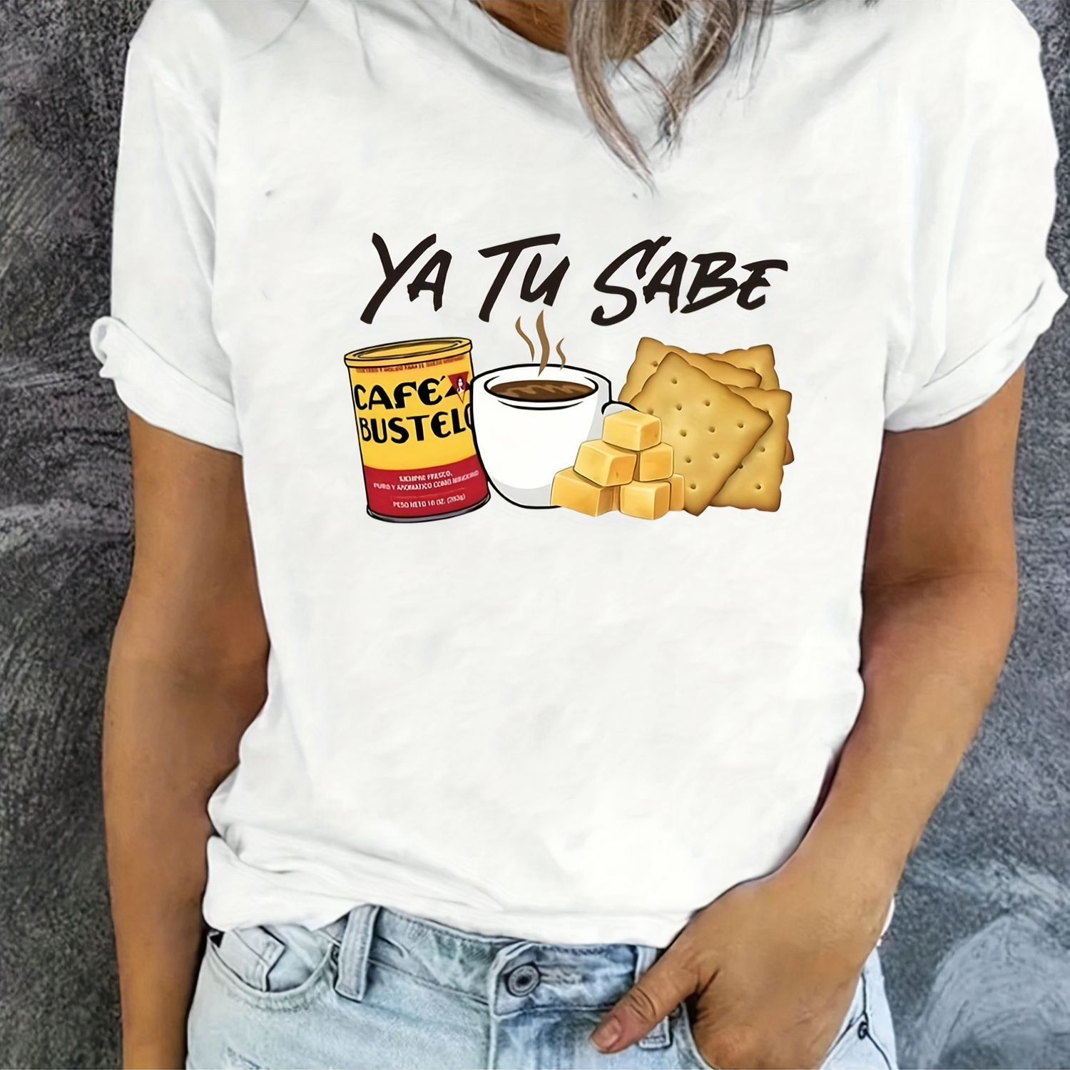 

Puerto Rican Ya Tu Cafe Coffee And Butter T Shirt Women Men Graphic Tee Cuban Cafe Tshirt Unisex Short Sleeve Top Hoodie Sweatshirt