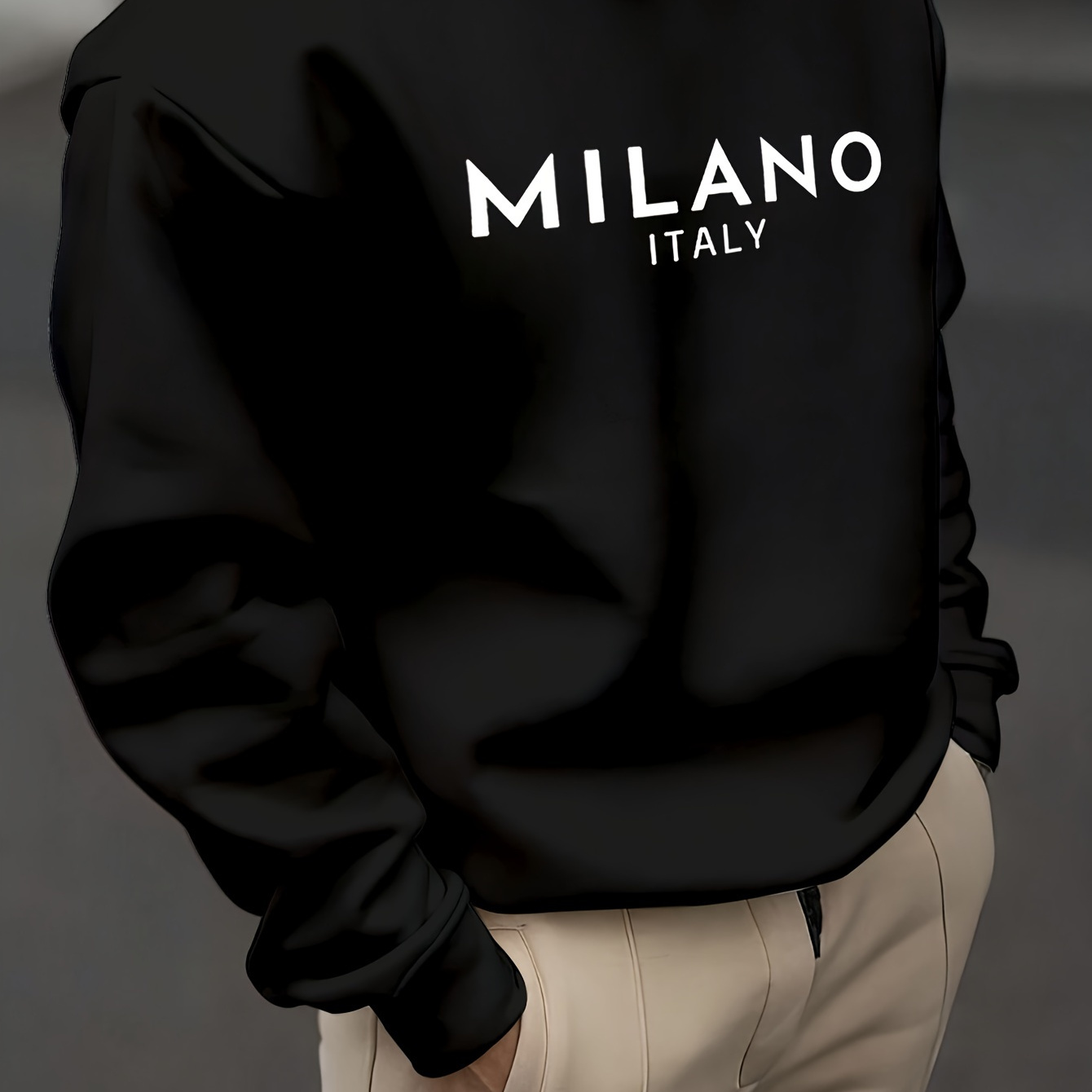 

Italy , Long Sleeve Sweatshirt, For