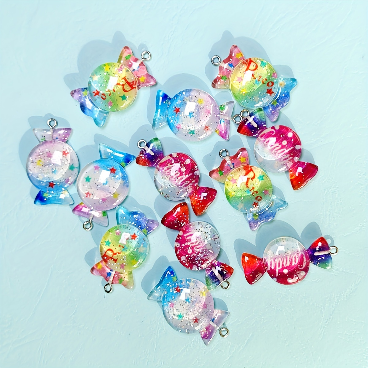 Candy Shape Creative Cute Loose Beads Charms Diy Bracelet - Temu Canada