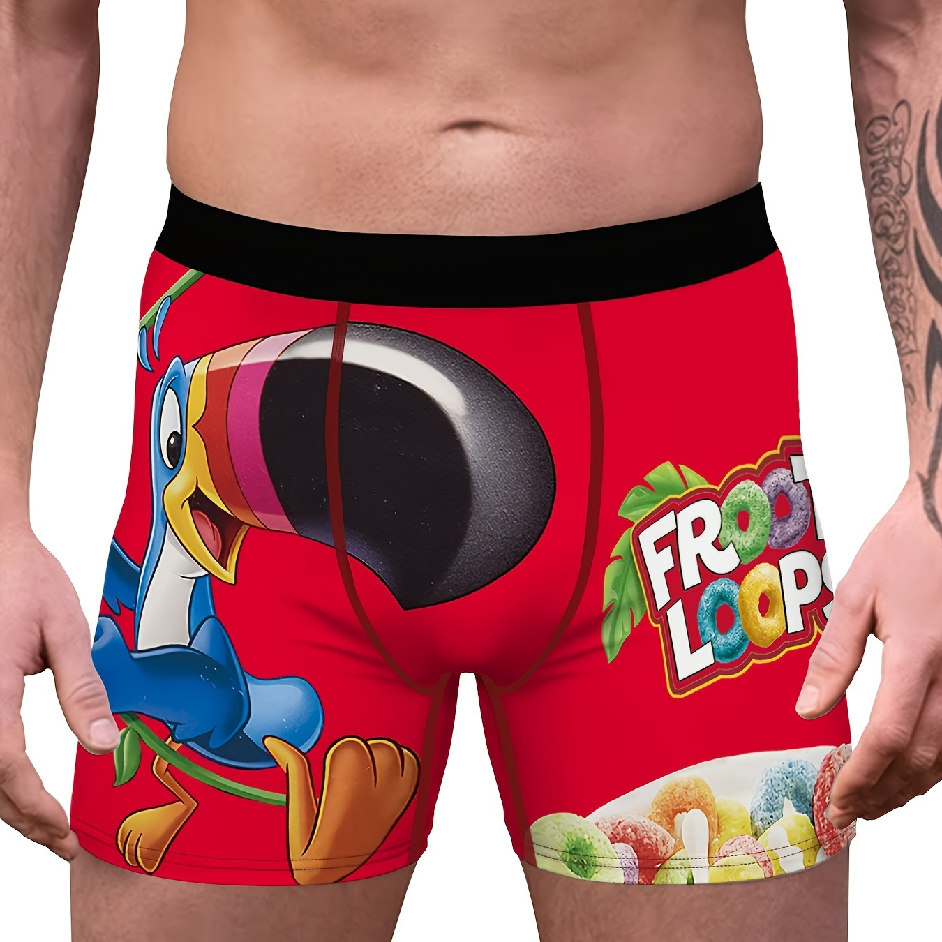 Men's Cartoon Shape Creative Novelty Funny Underwear Funny - Temu Czech  Republic