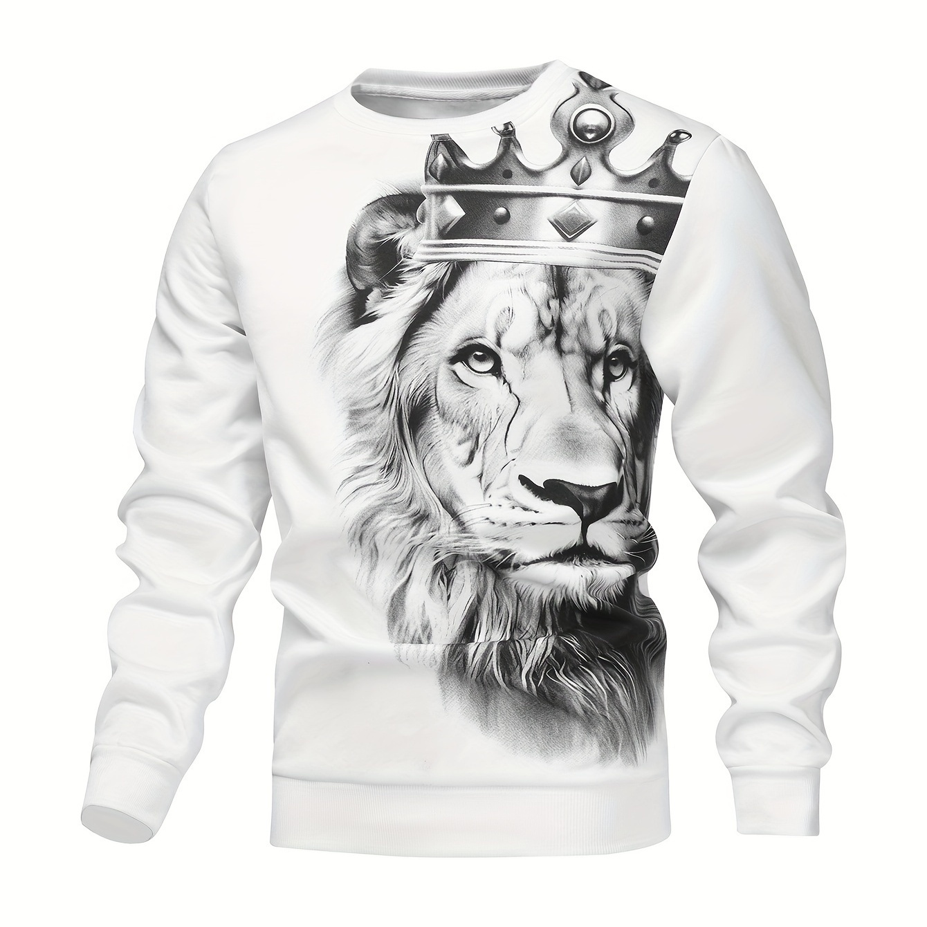 

Pullover Sweatshirt, Long Top, For /