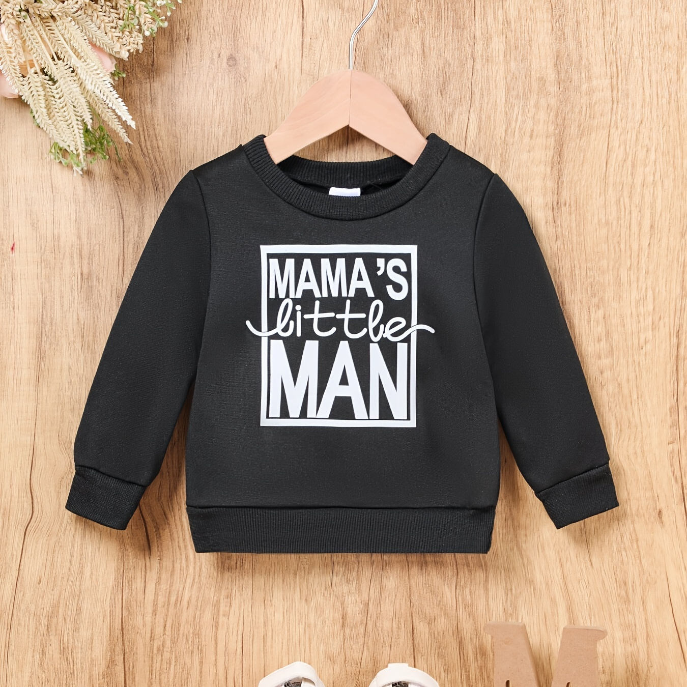 Mama and 2025 little man hoodies