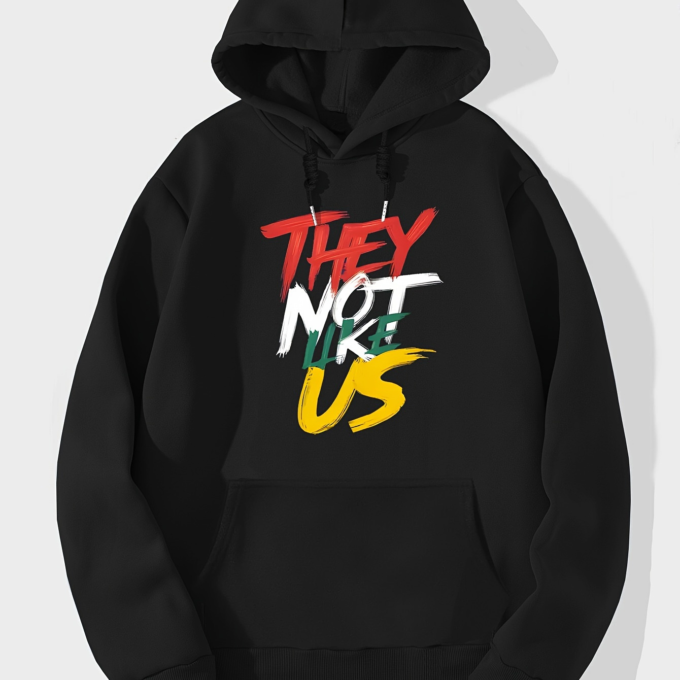 

Hoodies - 100% Polyester , Slight , Fit Long Sleeve Hooded Sweatshirt