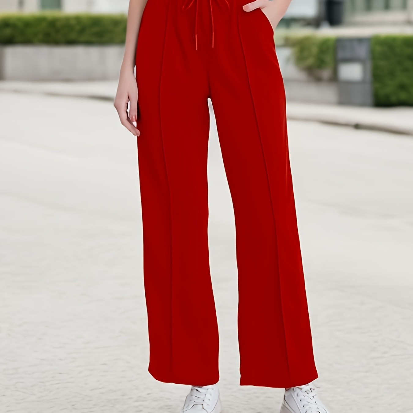 Women's Casual Wide Leg Long Pants