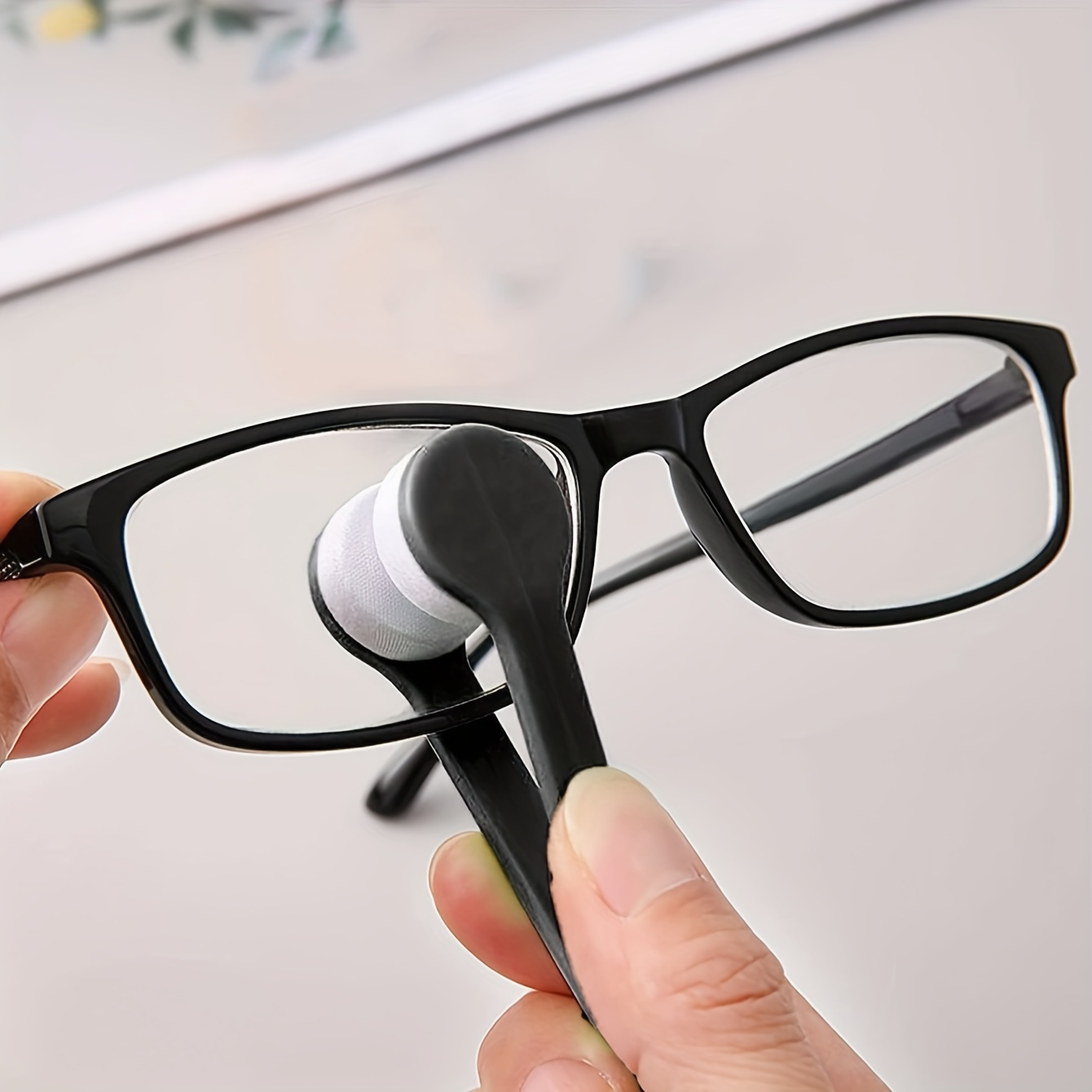 Eyeglasses Cleaner Mini Microfiber Clip sunglasses cleaning brush cleaner  review 