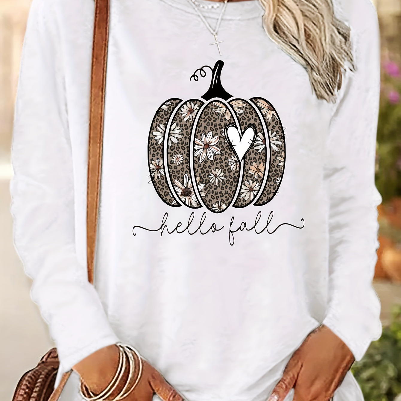 

Women's Long Sleeve T- & - , Polyester, - For Fall
