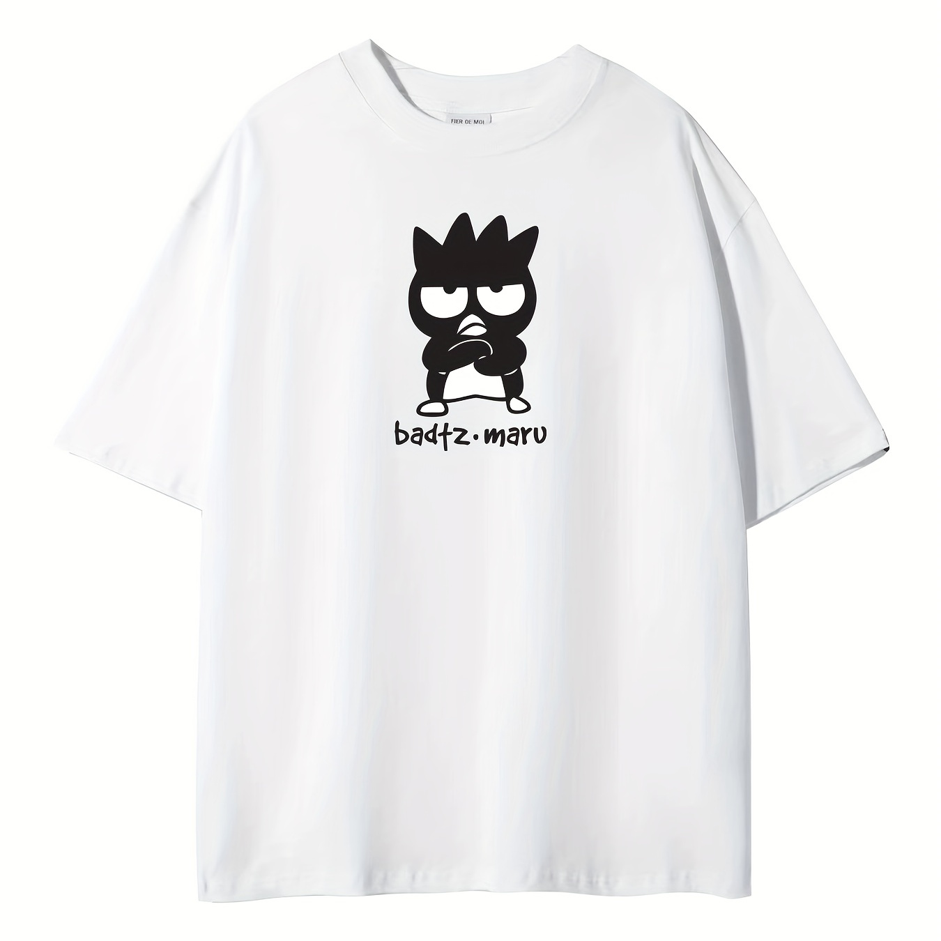 

[ Sanrio Authentic Authorization ] Very Attractive Bad Pattern, Fashionable, Comfortable Round Neck T-shirt