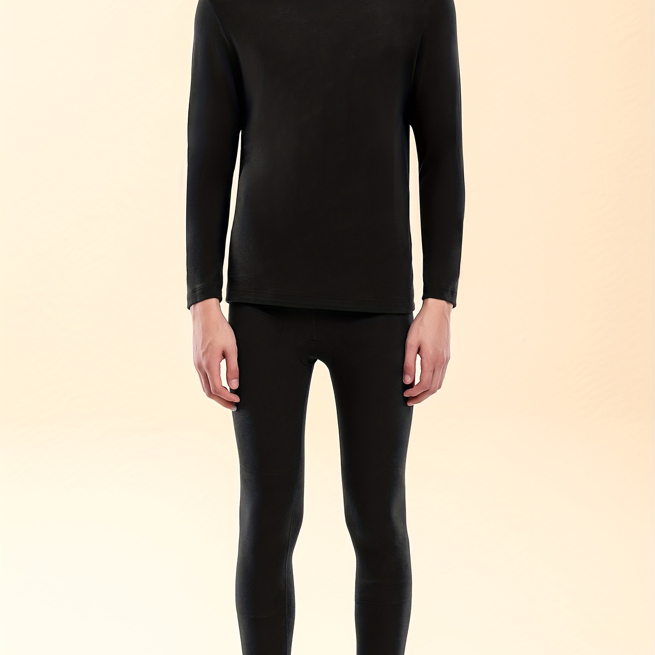 Men's Thermal Underwear Set Long Johns Tops Bottom Pants - Temu Canada
