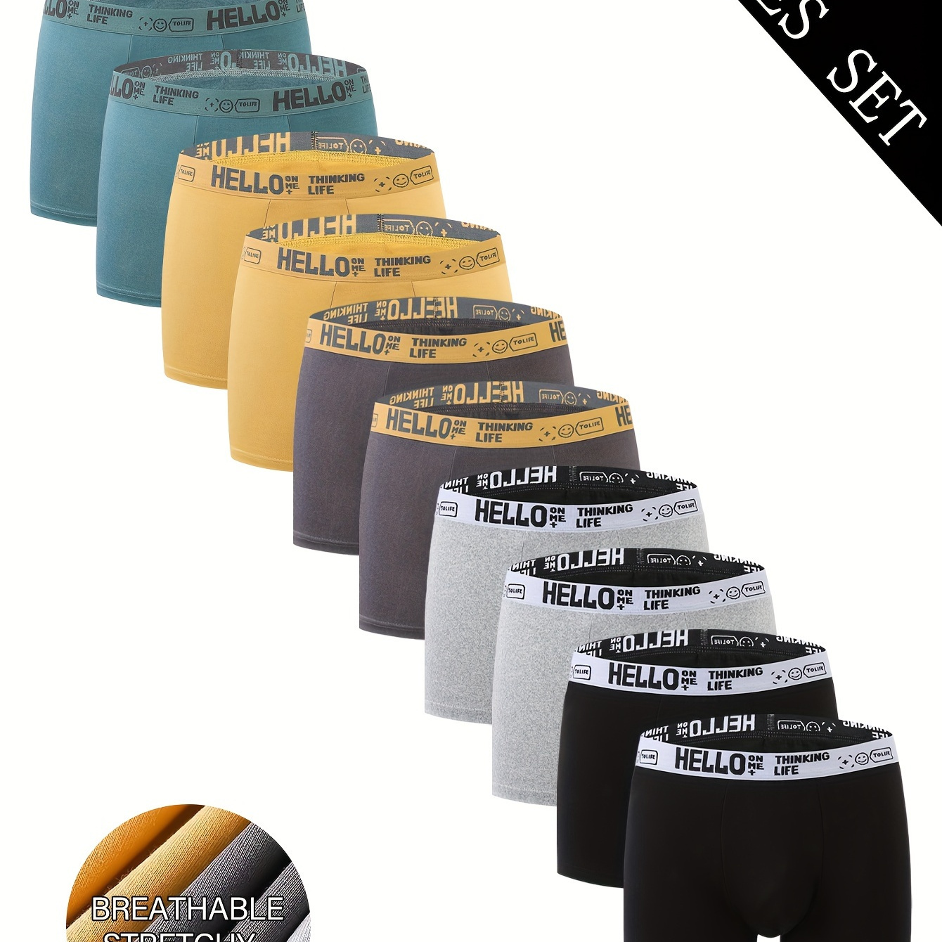 

10- "" Briefs, Knit , Fit Underwear For