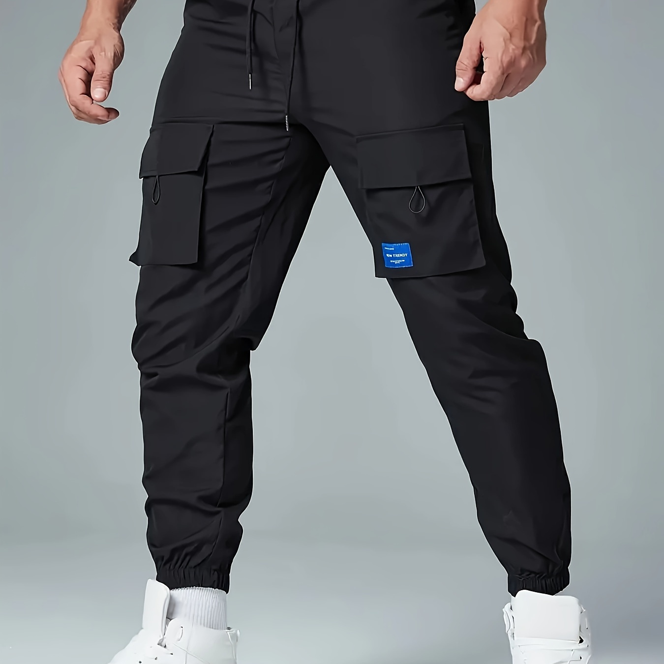 

Men's Cargo Pants Outdoor Hiking Multi-pocket Utility Long Trousers, Casual Style, For All Seasons