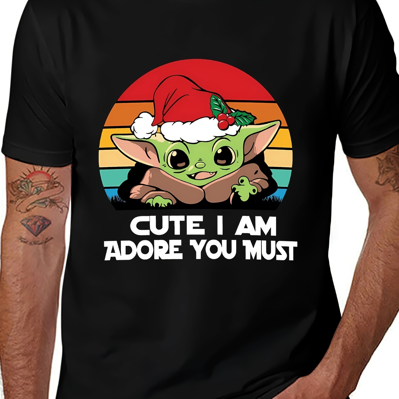 

Cute I Am You Must T Shirt, Crewneck Short Sleeve Graphic T-shirt For Men