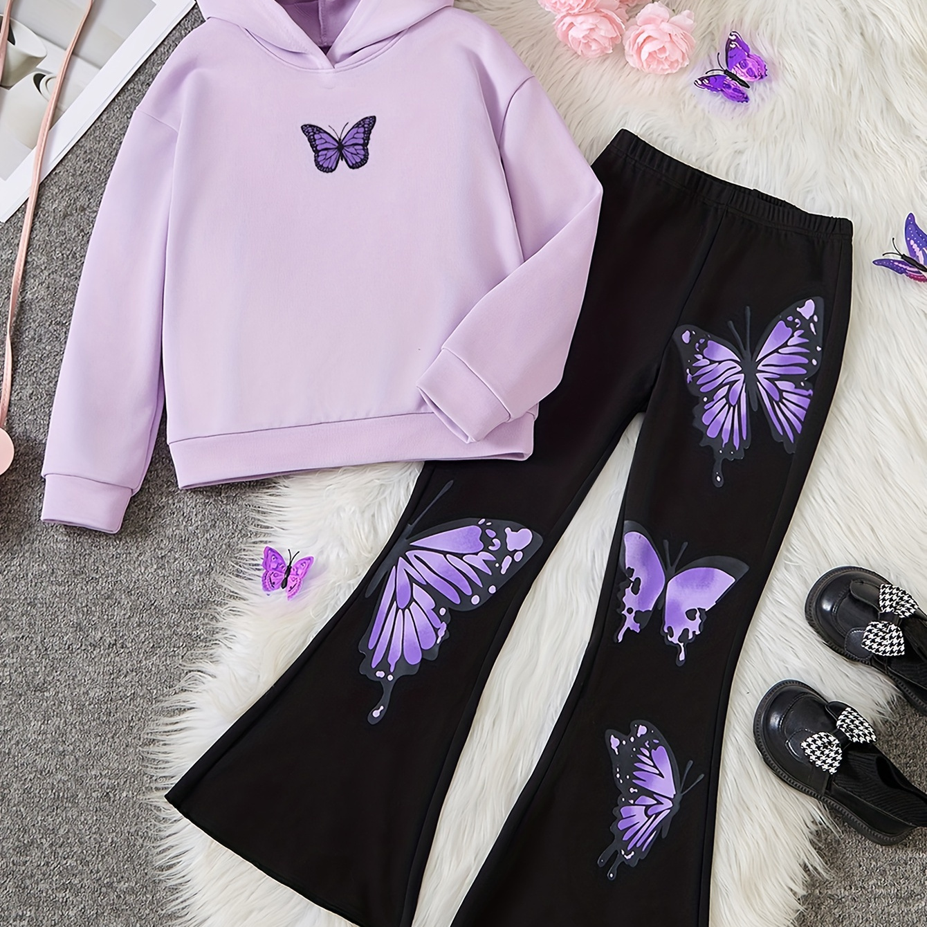 

' Long Sleeve + Pants 2pcs Set, For