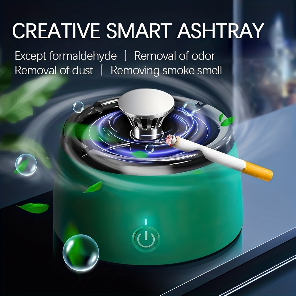 Multifunctional Ashtray Smart Household Small Negative Ionic - Temu