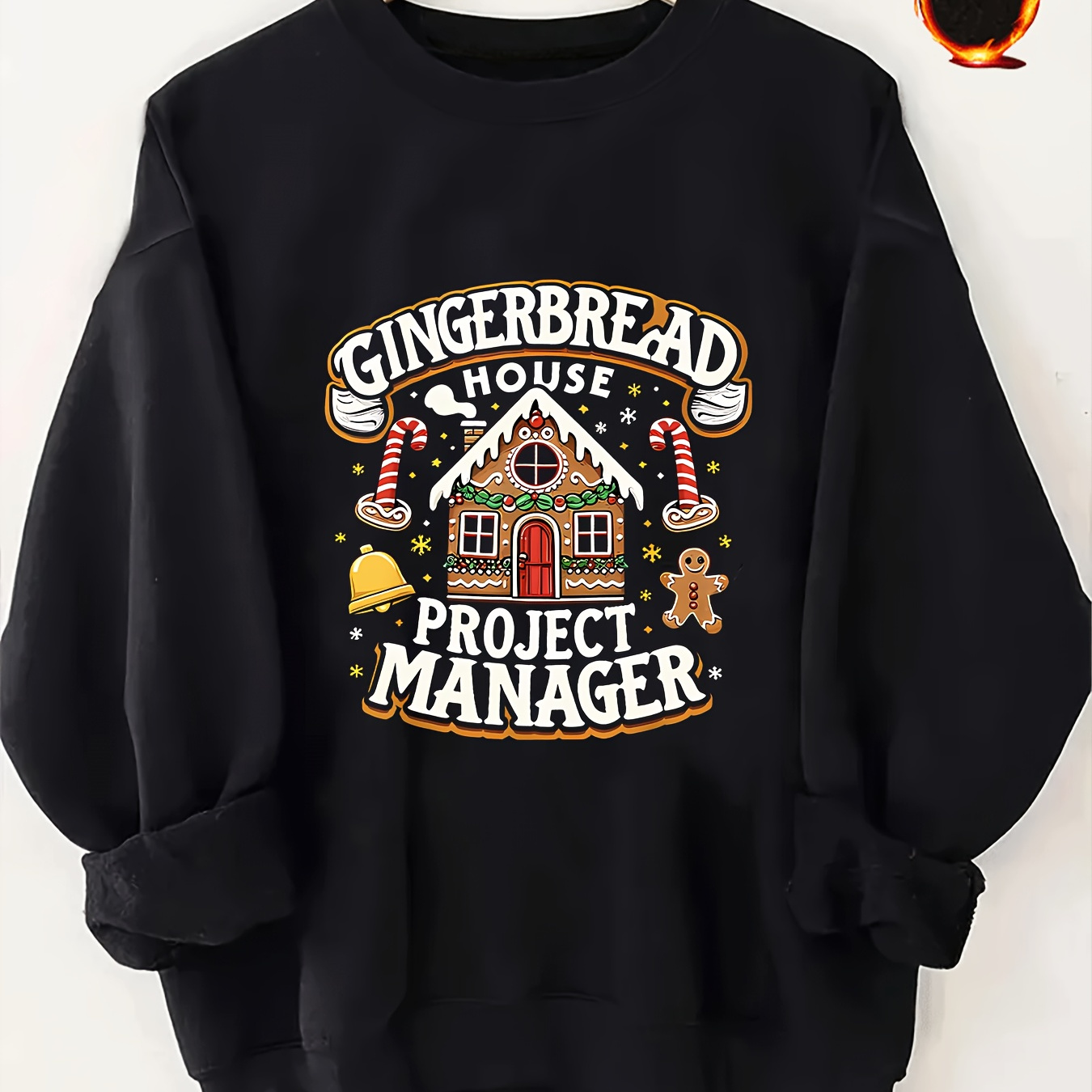 

1pc 's Christmas Sweatshirt, , , , , For ,