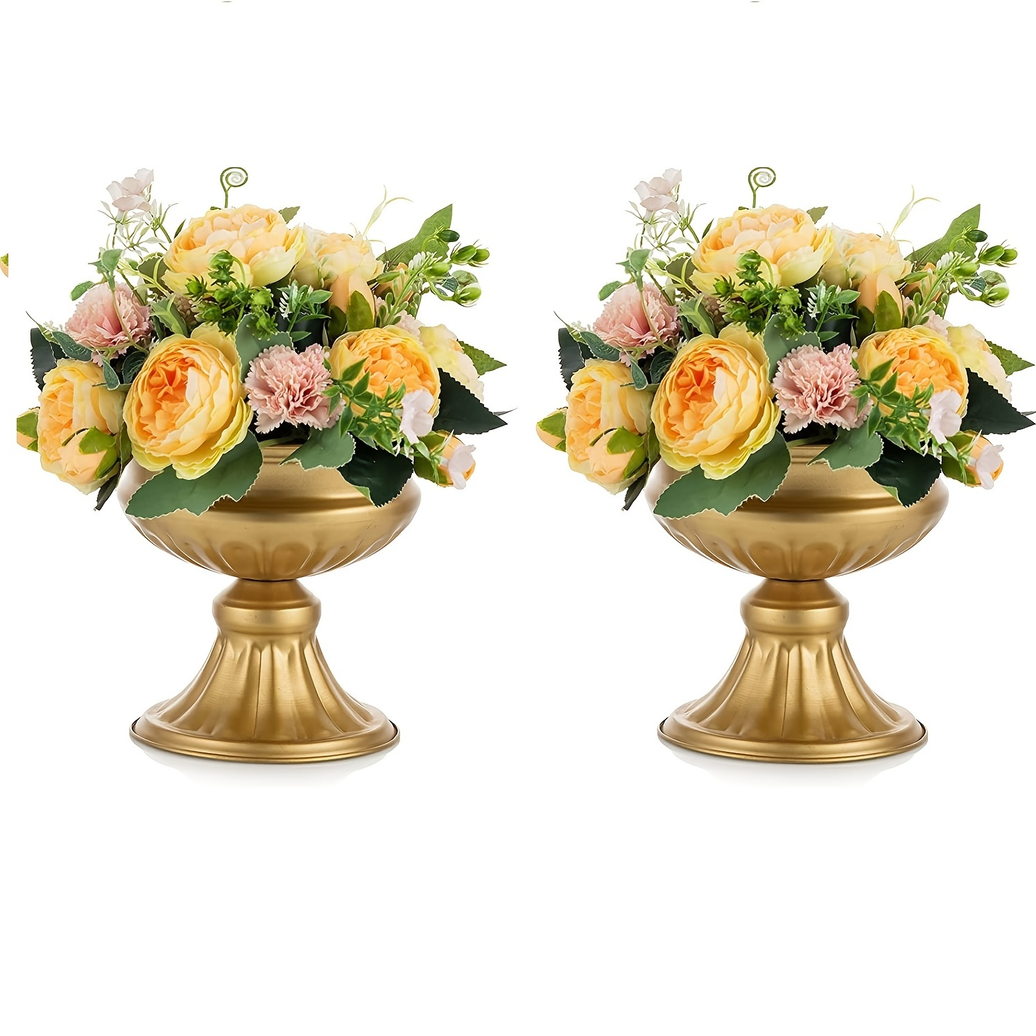Arreglo de tulipanes artificiales magenta-blanco en taza con lunares,  decoración de mesa de novia, arreglo de flores de imitación de jardín  interior, flor eterna -  España