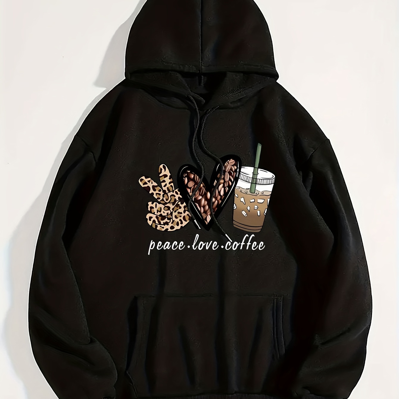 

Long Sleeve Drawstring Hoodies Sweatshirt, Women's Clothing