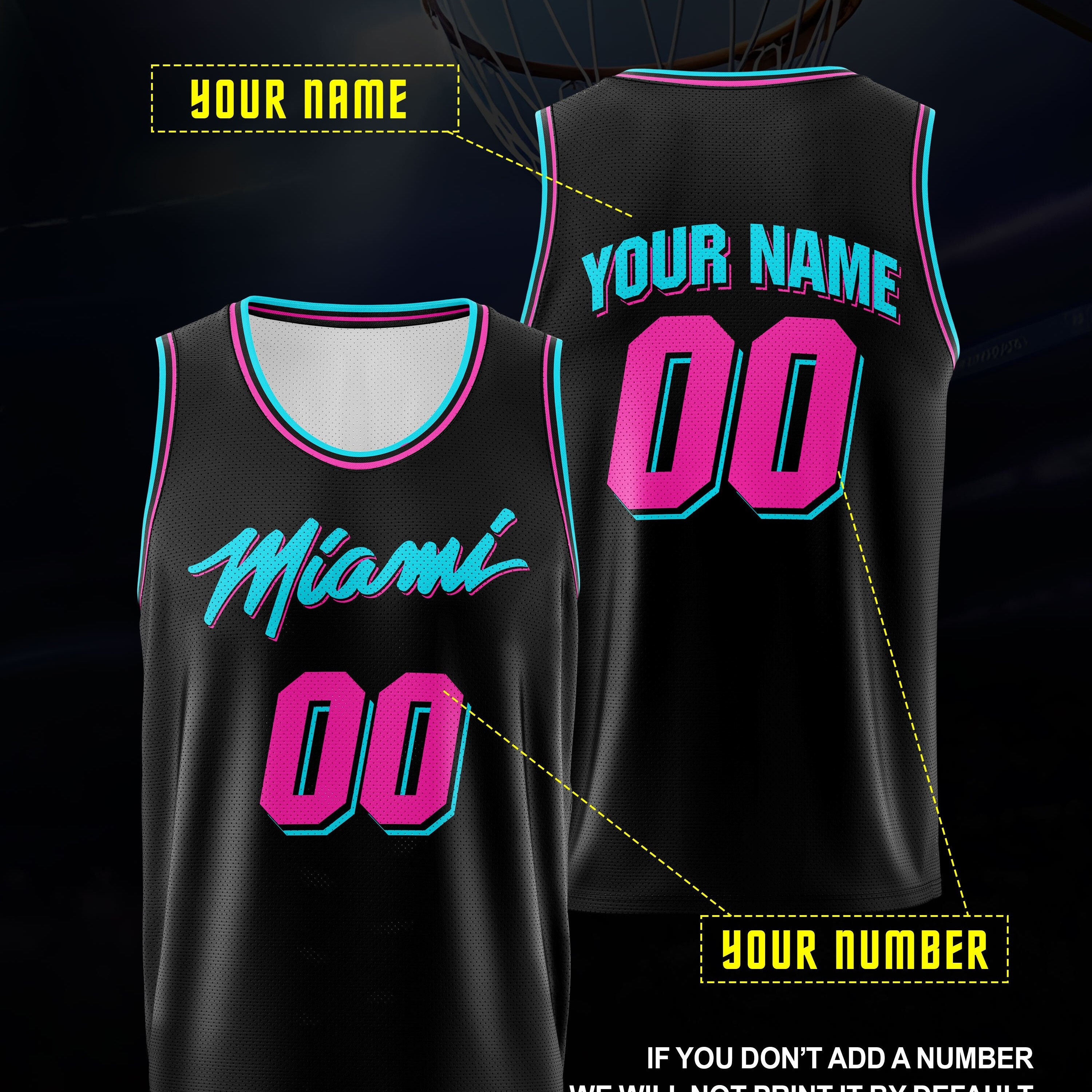 

Custom Name And Number Basketball Sportswear Comfortable Fit Breathable Personalised Party Summer Party