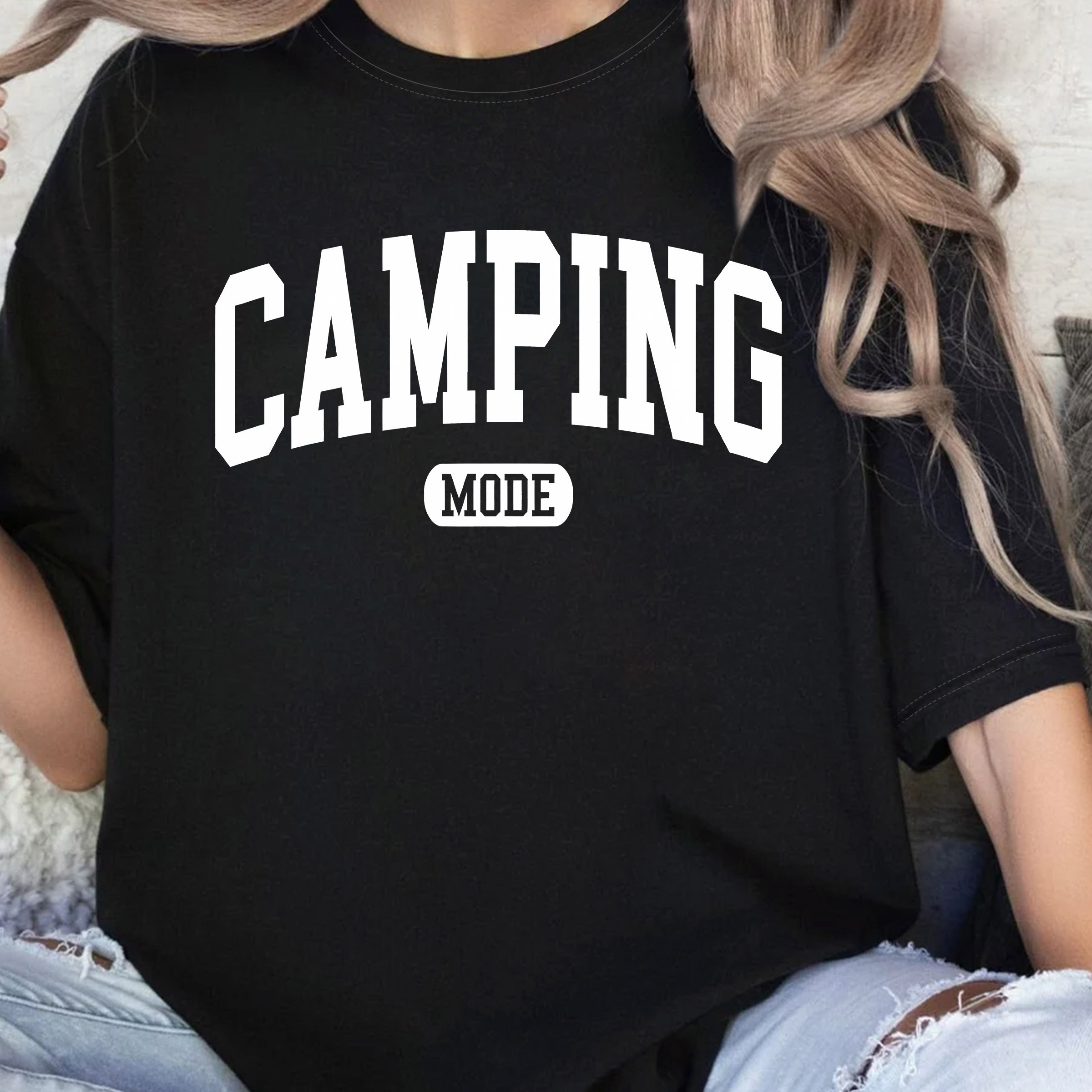 

Women's Plus Size Casual Sporty T-shirt, Print, Fit Short Sleeve Tee, Fashion Breathable Casual Top