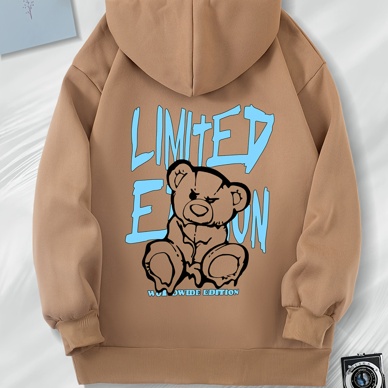 cute print hoodie casual long sleeve hoodies Temu United Kingdom