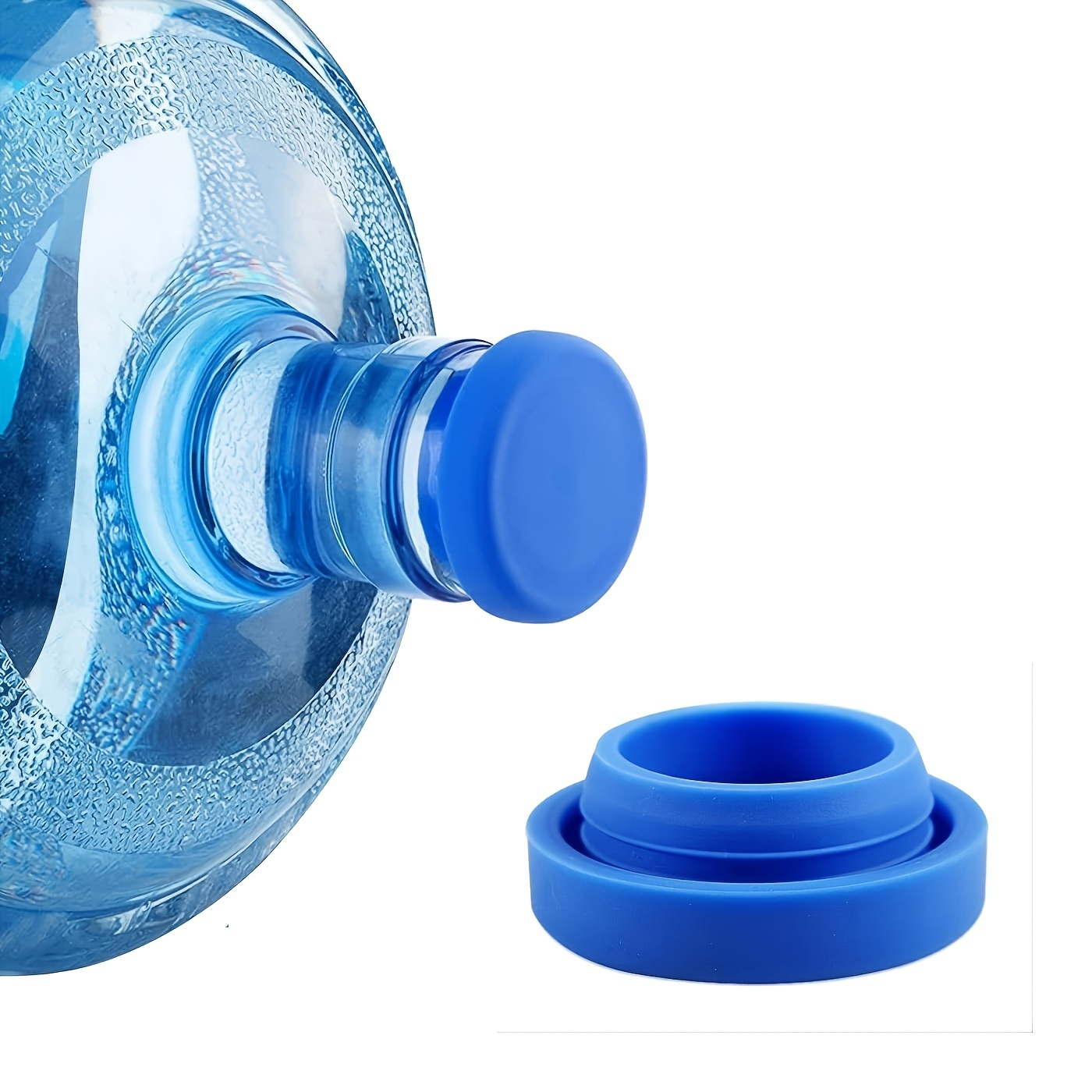 1/4pcs Bouteille d'eau réutilisable Bouchons de bouteille d'eau Couvercle  Couvercle Jug Cap pour 5 gallons
