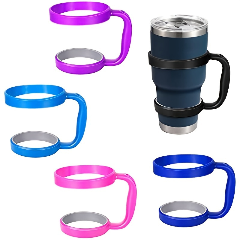MLKSI 2Pcs Silicone Boot for Simple Modern Tumbler with  Handle, Clear: Tumblers & Water Glasses