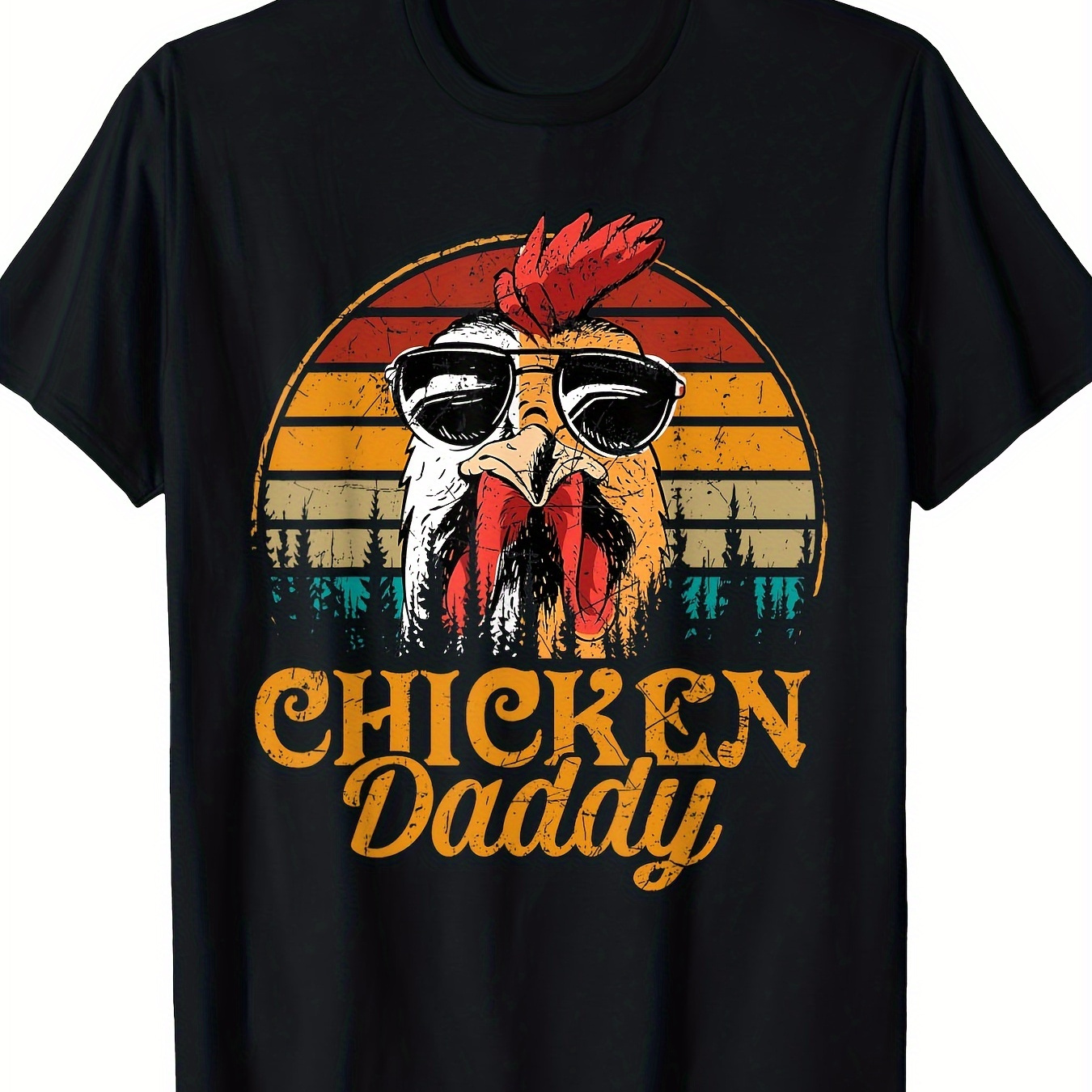 

Vintage Poultry Farmer Funny Fathers Day Mens 100% Cotton T-shirt