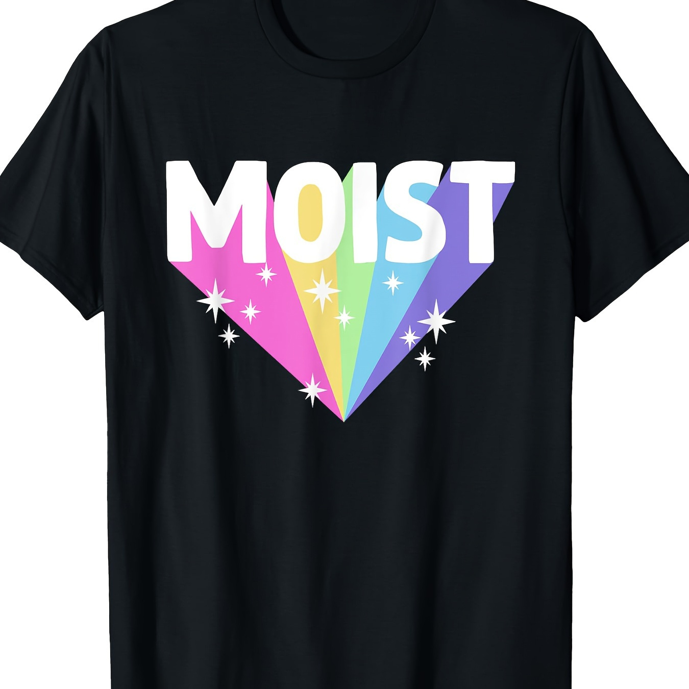 

Moist Funny Meme Offensive Weird Cool Hilarious Humorous T-shirt, Men's T-shirt, 220g