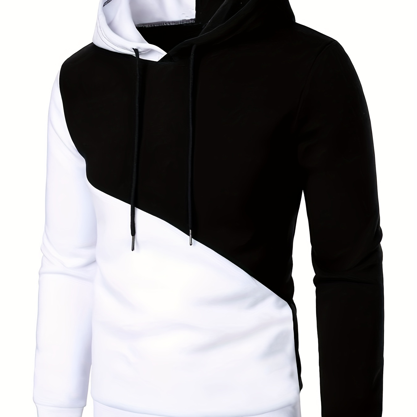 Black and white outlet hoodie mens