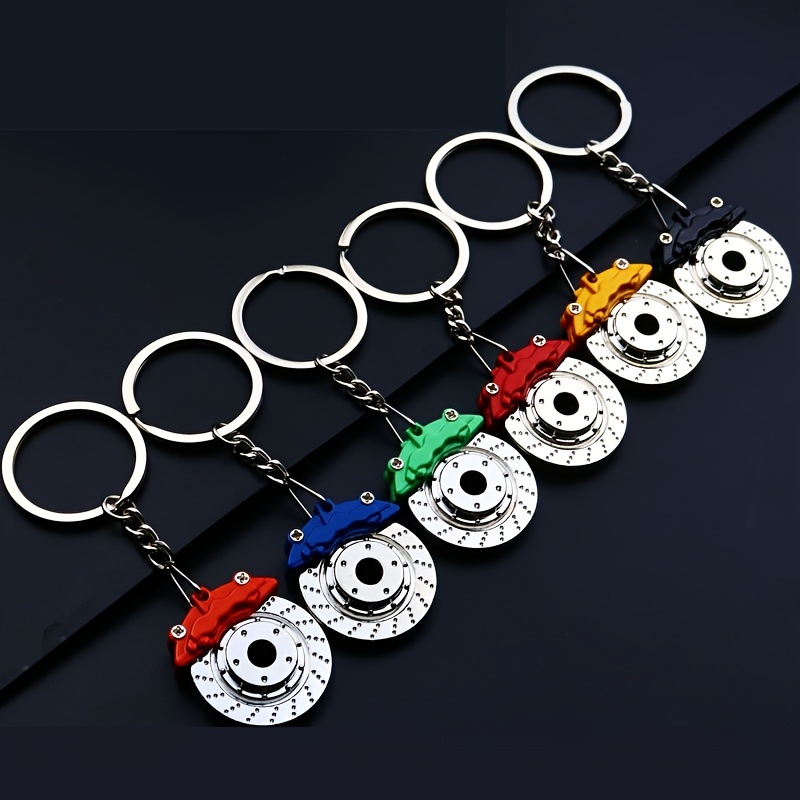 1pc Creative Car Modified Brake Disc Key Chain, Buy , Save