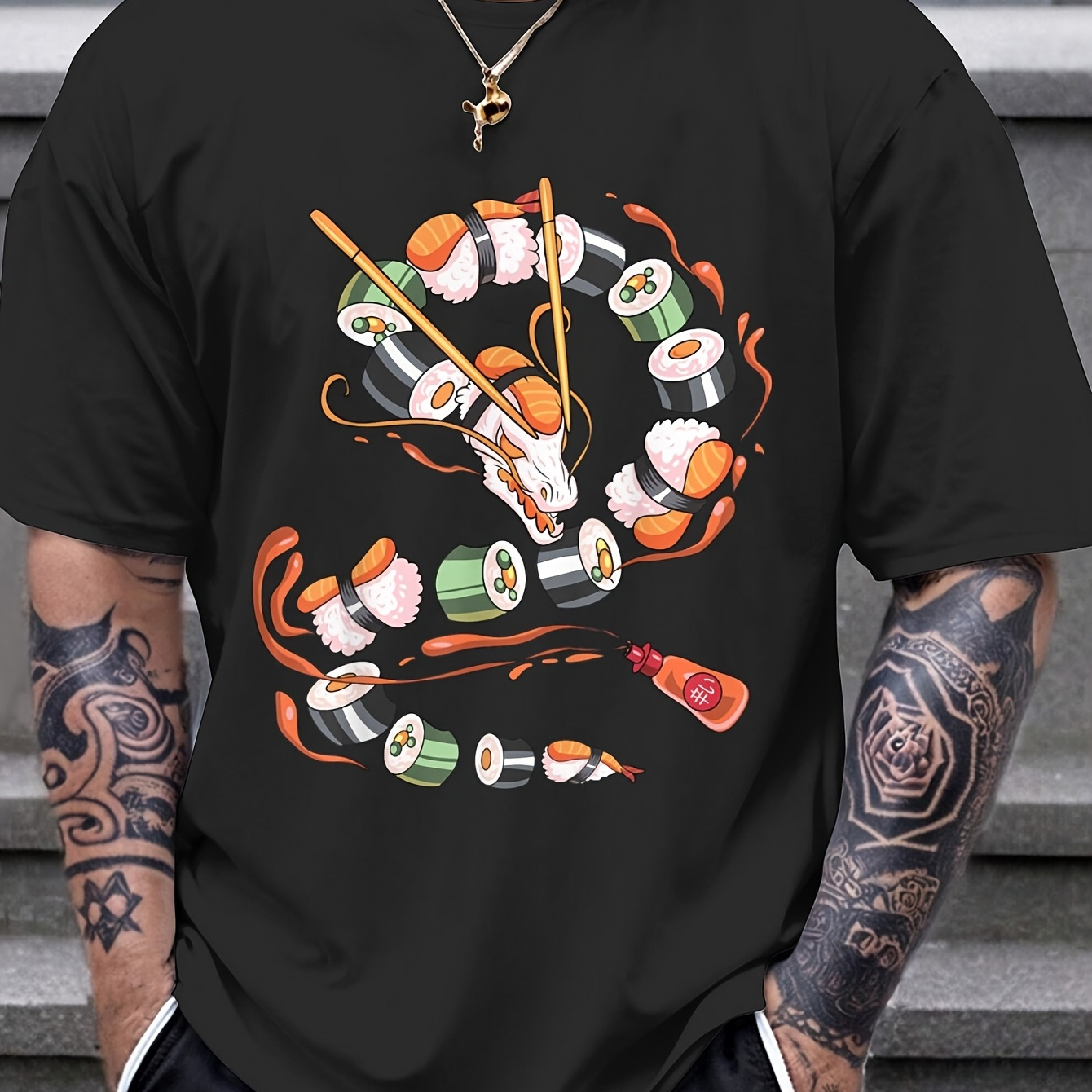 

Ewhsushi Japanese Food Kawaii Sushi T-shirt