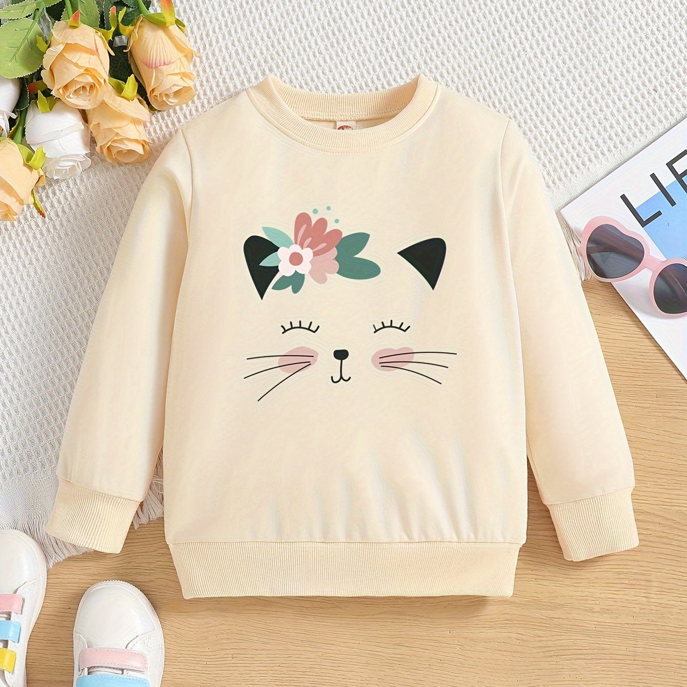 

Simple Fashion Casual Personality Girl Sweatshirt