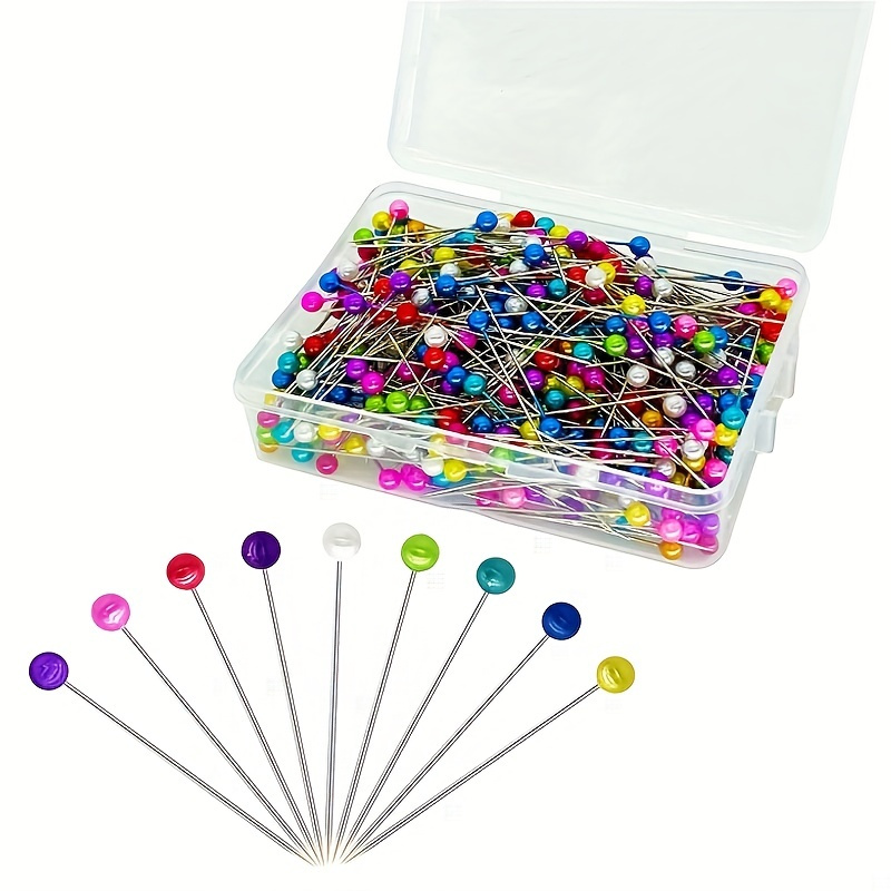 120 Pcs 1.5Inch T Shape Sewing Pins for Wigs Wig Pins with Clear Box Wig  Pins
