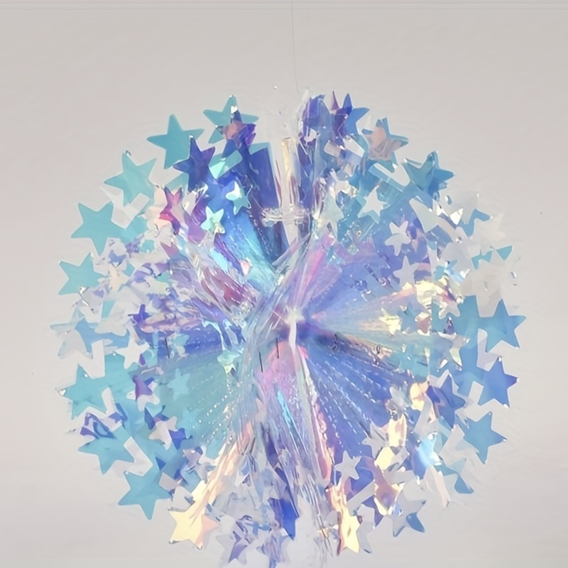 Iridescent Star Ball Ornament Hanging Decoration, Foil Ceiling Decorative  Hanging Ornaments For Christmas Bridal Shower Wedding Birthday Frozen Theme  Party Fairy Princess Rainbow Show Decoration - Temu Latvia