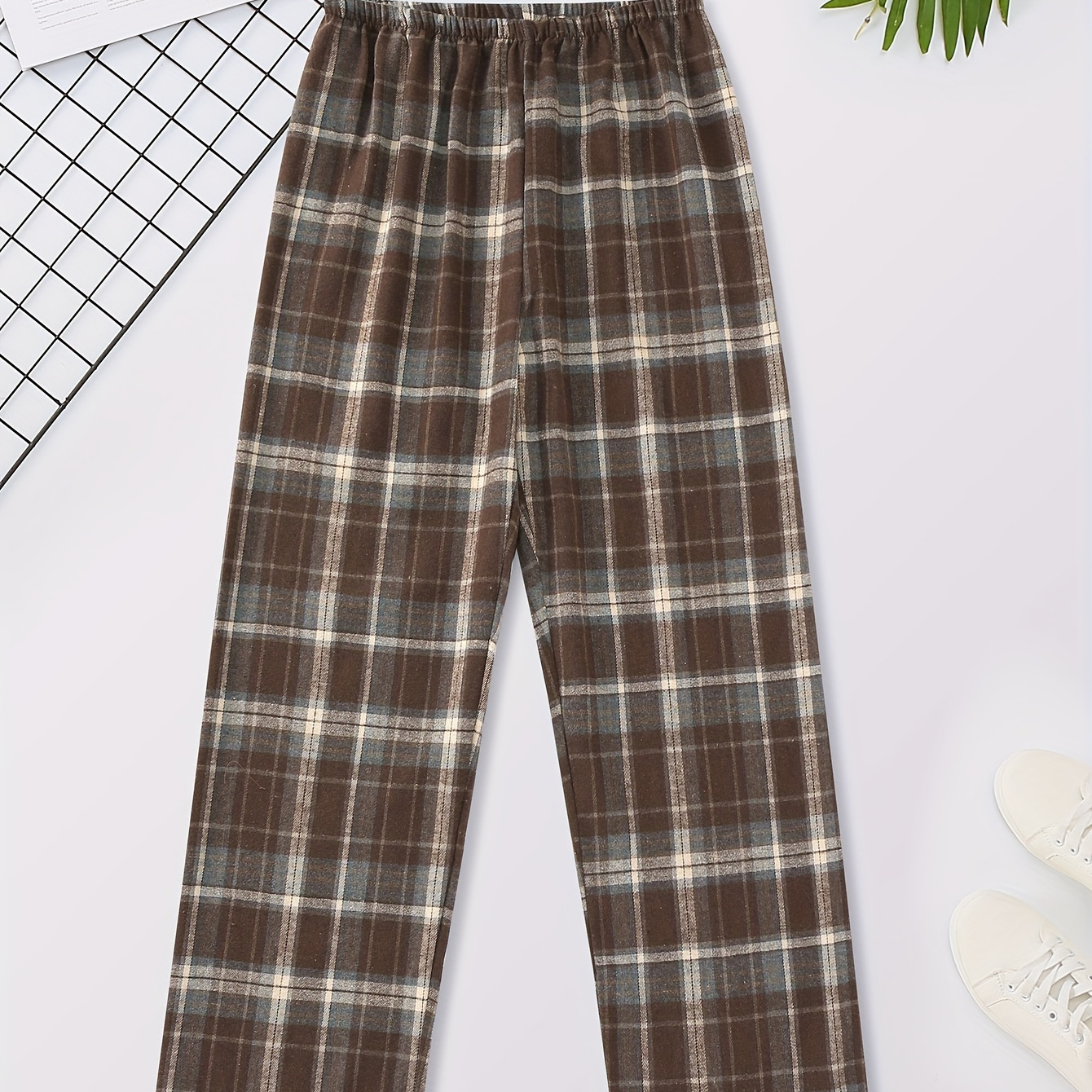 

Thickened Pants, Polyester () , Non-stretch, Pattern, Fit, , / , ,