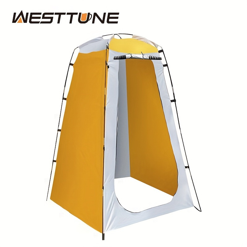 

Westtune Privacy Shower Tent - Waterproof Outdoor Changing Room For Camping, Hiking, Beach - Portable Toilet, Shower, Bathroom Shelter - Easy Set Up And Fold Down