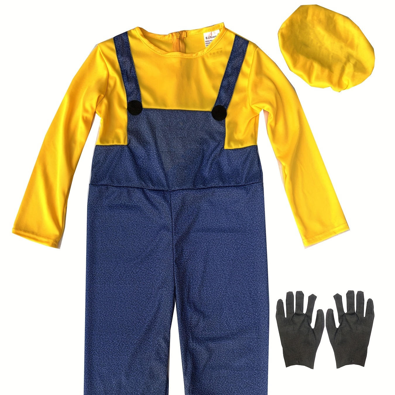 

Boys Up Clothes 3pcs Set - And , Matching Hat And Gloves - For Halloween & Movie , As