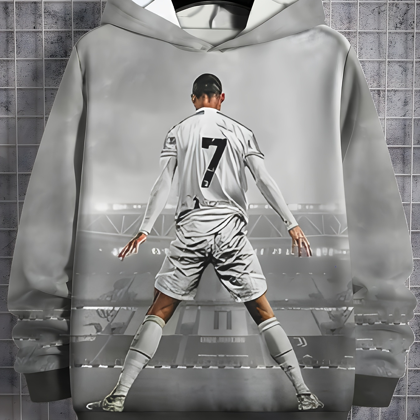 Boys 3D Number 7 Hoodie