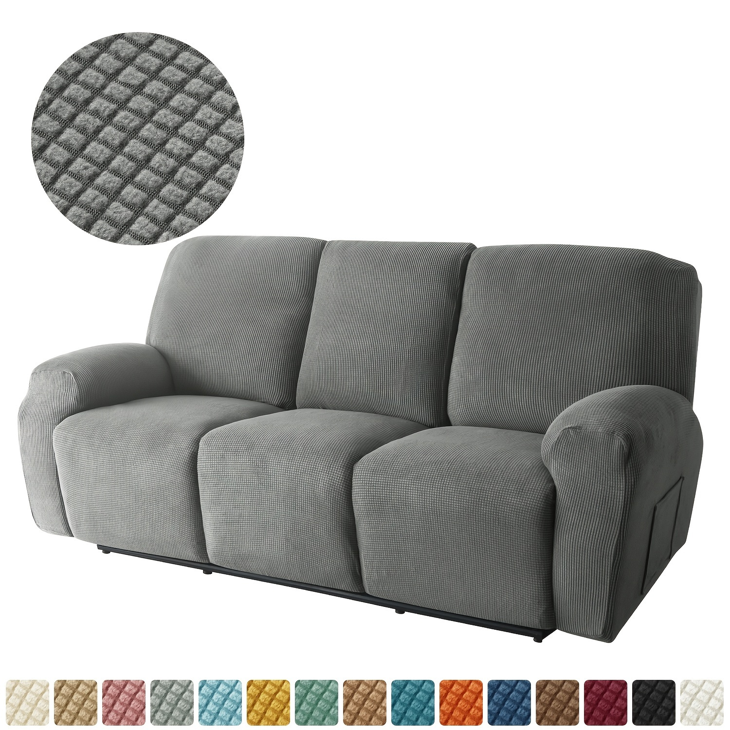 Recliner Sofa Covers Set Temu