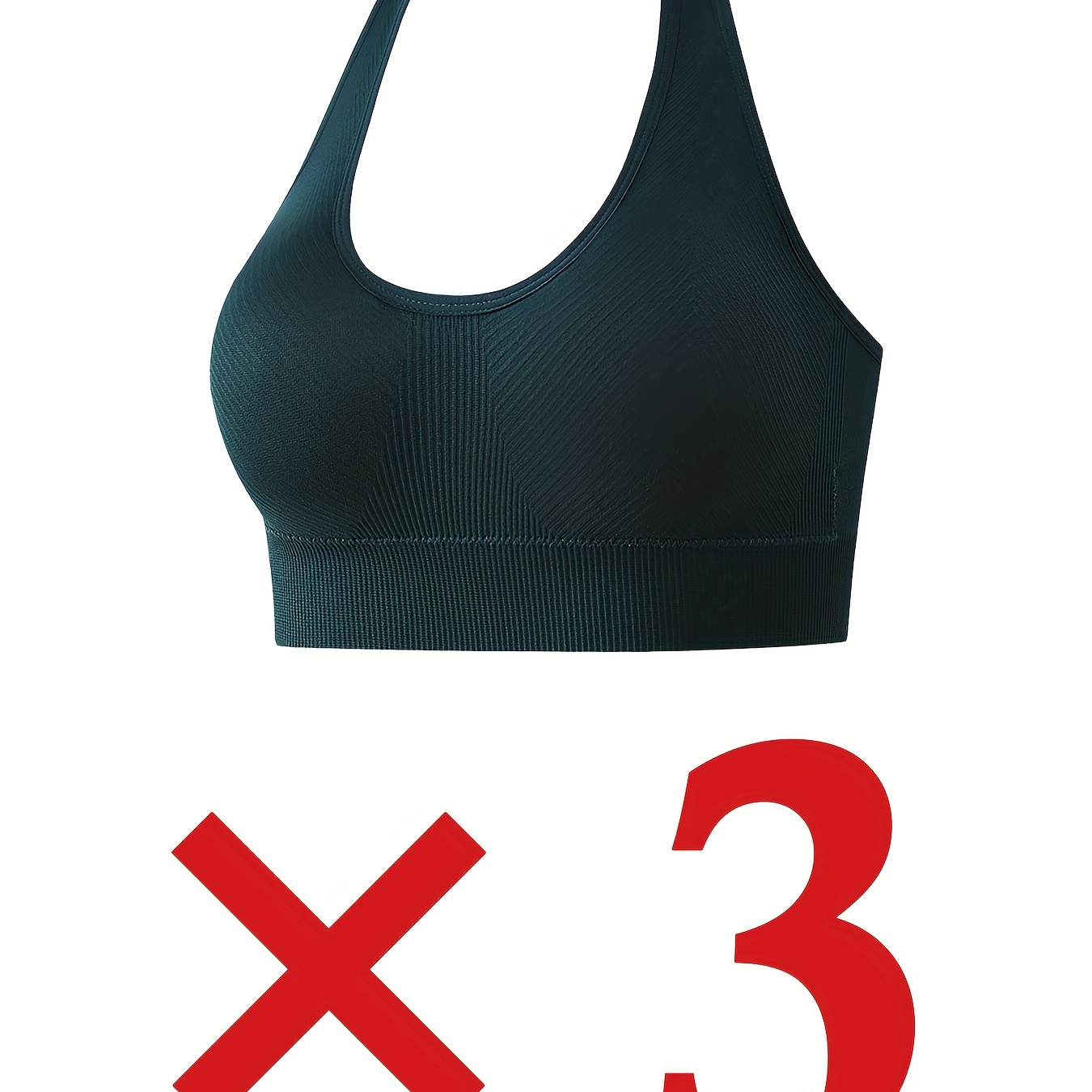 Halter Sports Bras Comfy Breathable Fitness Intimates Bra - Temu