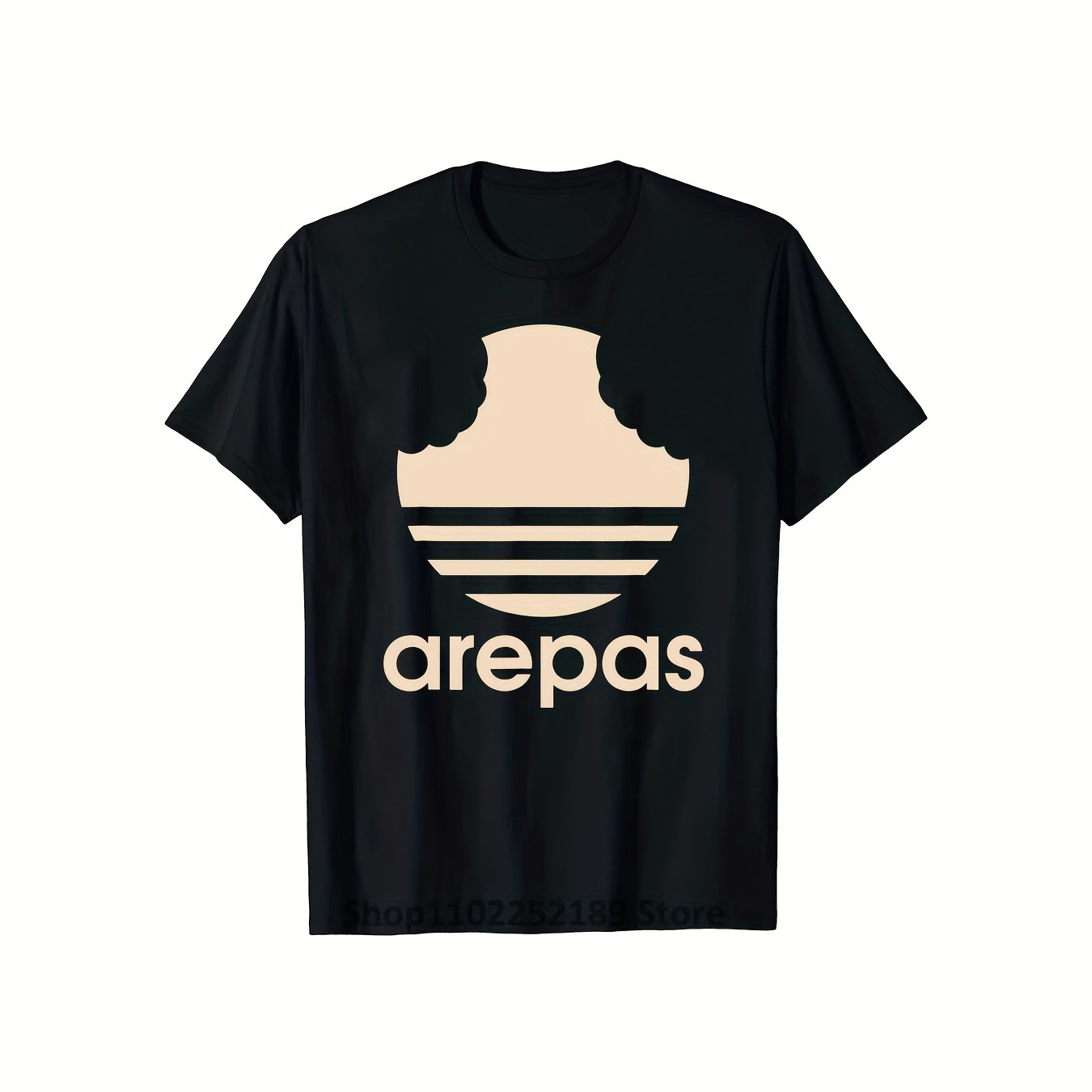 

Summer Graphic Venezuela T- Mens Clothing Venezuelan Arepa T Shirts 220g