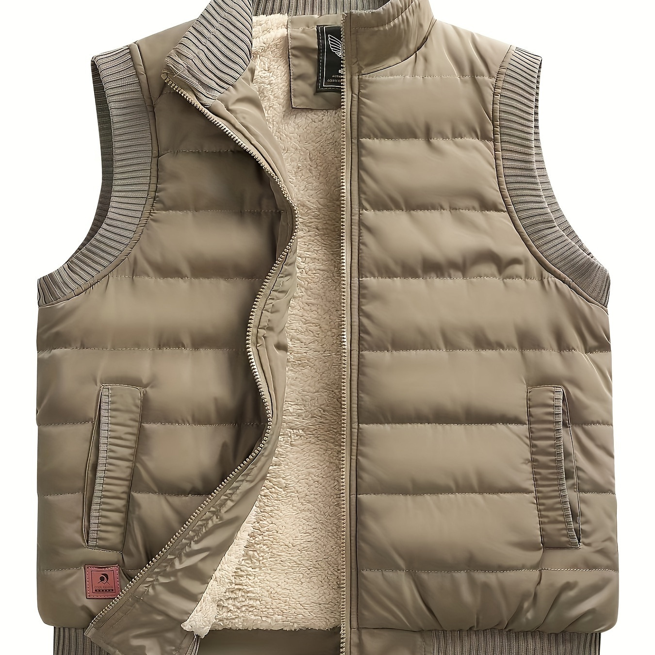 

Gilet Doublé en pour Hommes - Coupe-Vent, Imperméable et Protégé contre les UV pour les Activités en Extérieur