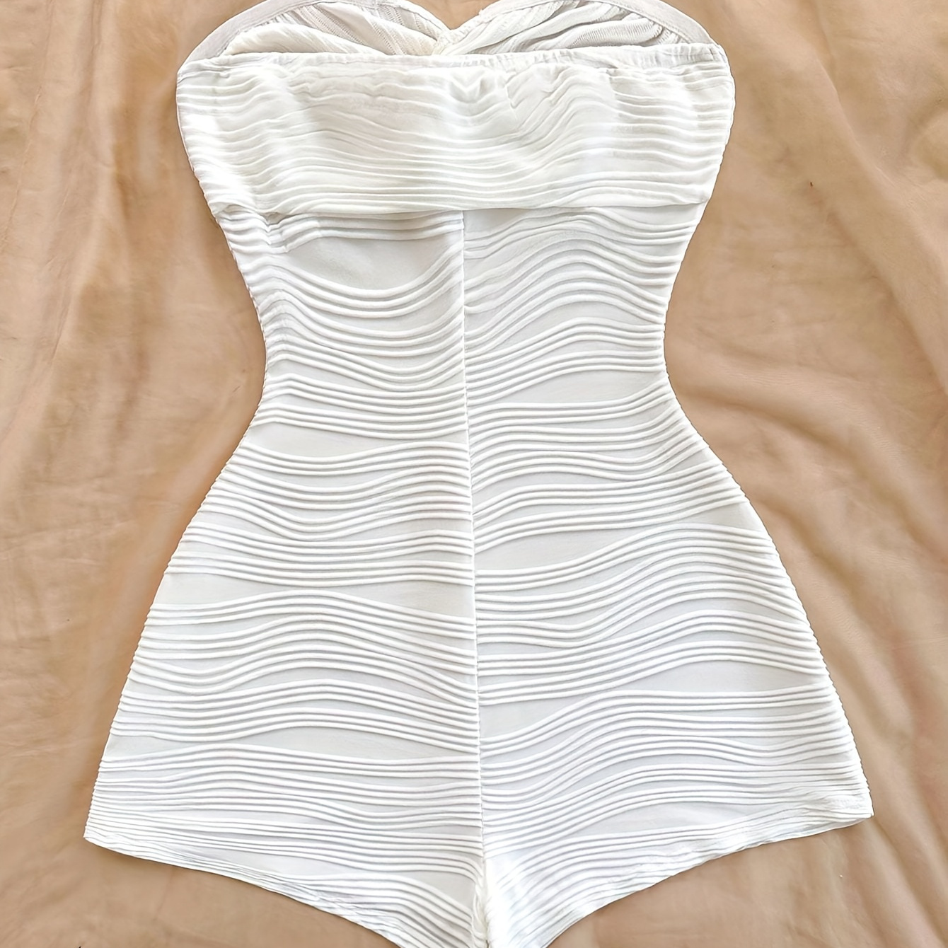

Textured Fabric Jumpsuit