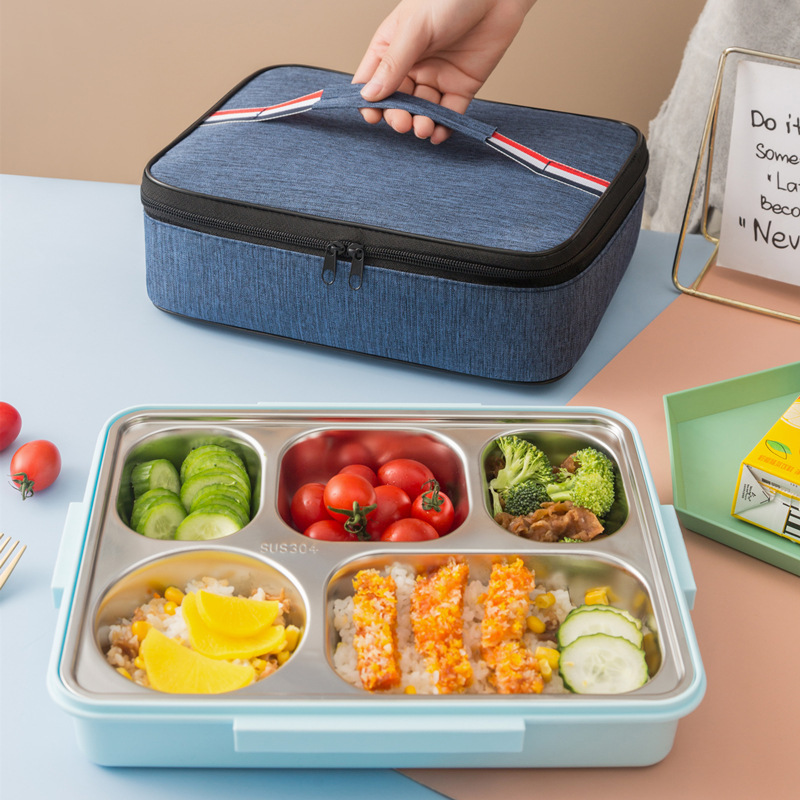 Stainless Steel Insulated Lunch Box Food Grade Insulation - Temu